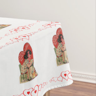 Tischdecke Valentinstag