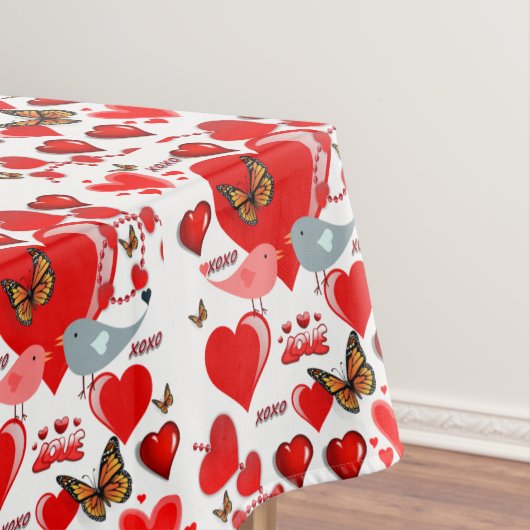 Tischdecke Valentinstag (Beispiel)