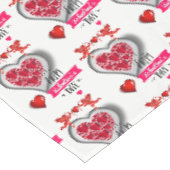 Tischdecke Valentinstag (Schrägansicht)