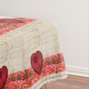 Tischdecke Valentinstag