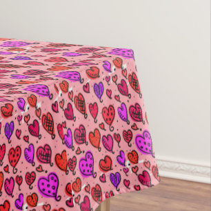 Tischdecke Valentinstag