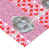 Tischdecke Valentinstag Engel (Schrägansicht)