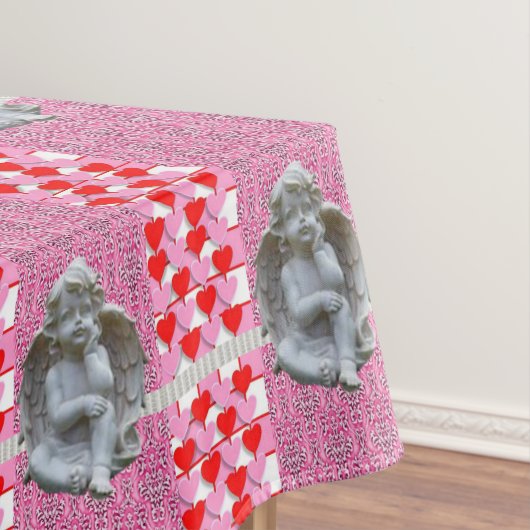 Tischdecke Valentinstag Engel (Beispiel)