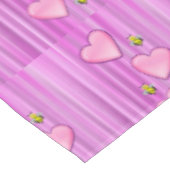 Tischdecke Valentinstag Hummel (Schrägansicht)