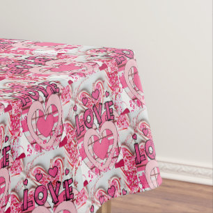 Tischdecke Valentinstag Liebe