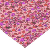Tischdecke Valentinstag Liebe (Schrägansicht)