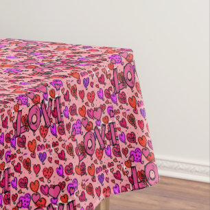 Tischdecke Valentinstag Liebe