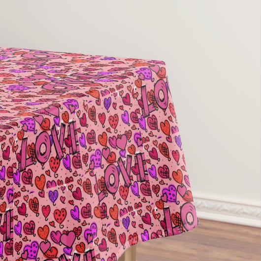 Tischdecke Valentinstag Liebe (Beispiel)