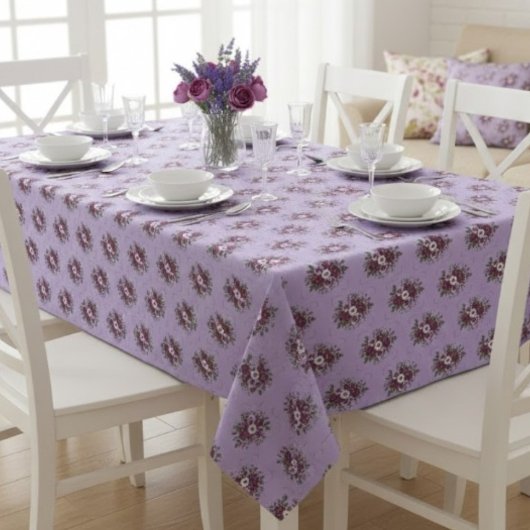 Tischdecke Veilchenstrauß