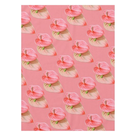 Tischdecke - Wachstuch-Blume (Vorderseite)