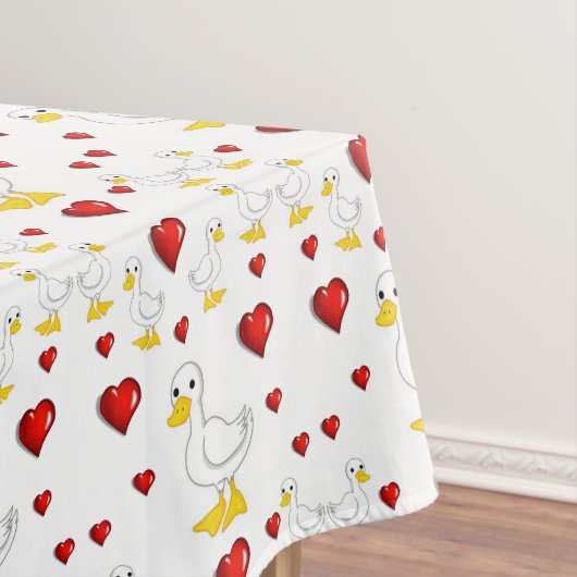 Tischdecke zum Valentinstag (Beispiel)