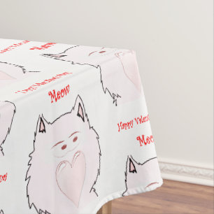Tischdecke zum Valentinstag