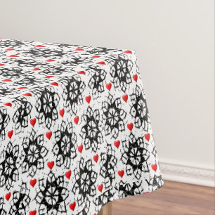 Tischdecke zum Valentinstag