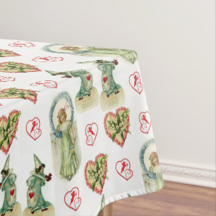 Tischdecke zum Valentinstag