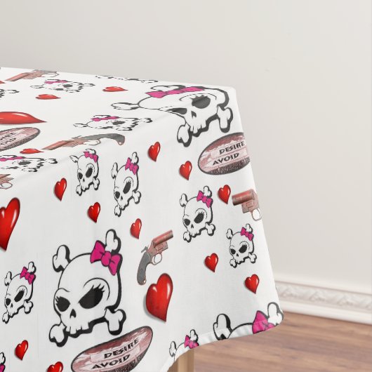 Tischdecke zum Valentinstag (Beispiel)