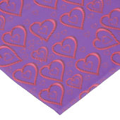 Tischdecke zum Valentinstag (Schrägansicht)