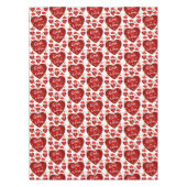 Tischdecke zum Valentinstag (Vorderseite)