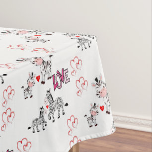 Tischdecke zum Valentinstag