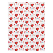 Tischdecke zum Valentinstag (Vorderseite)