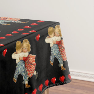 Tischdecke zum Valentinstag