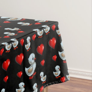 Tischdecke zum Valentinstag