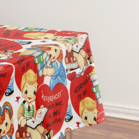 Tischdecke zum Valentinstag (Beispiel)