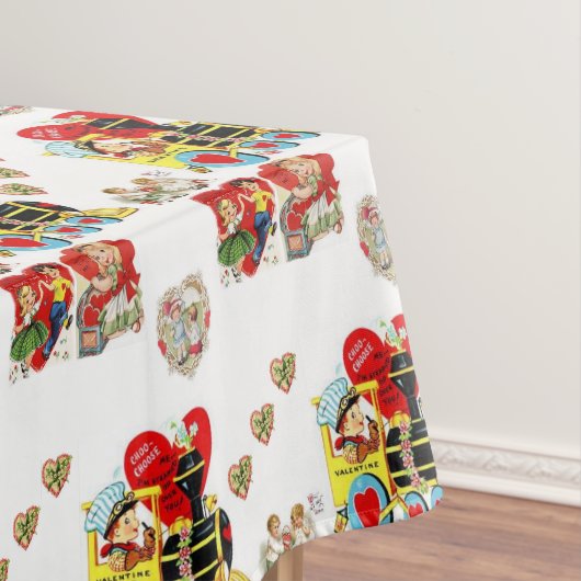 Tischdecke zum Valentinstag (Beispiel)