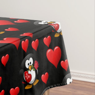 Tischdecke zum Valentinstag