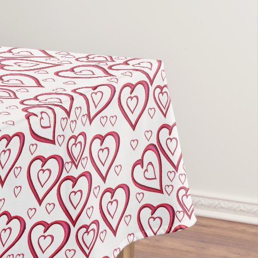 Tischdecke zum Valentinstag (Beispiel)