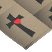 Tischdecke zum Valentinstag (Schrägansicht)