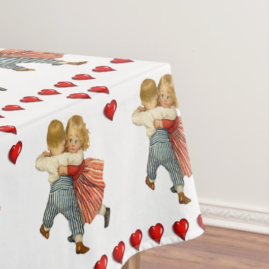 Tischdecke zum Valentinstag (Beispiel)