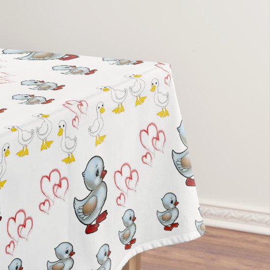 Tischdecke zum Valentinstag (Beispiel)