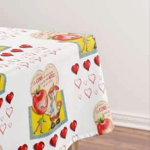 Tischdecke zum Valentinstag