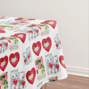 Tischdecke zum Valentinstag