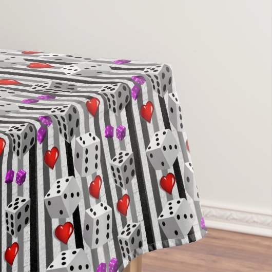 Tischdecke zum Valentinstag (Beispiel)