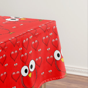 Tischdecke zum Valentinstag