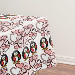 Tischdecke zum Valentinstag