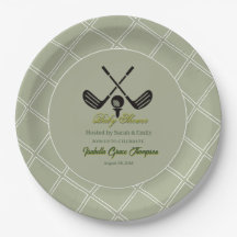 Tischdecken aus Papier für Country-Club-Golf-Baby-