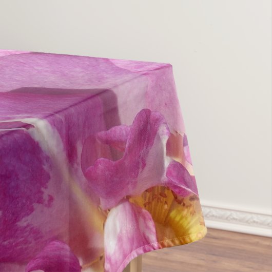 Tischdecken aus rosa Rosen, Foto (Beispiel)