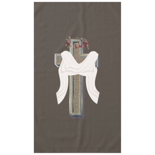 Tischdecken, Braun, Braun Tischdecke (Vorderseite)