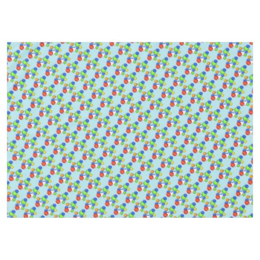 Tischdecken - Farbige Blasen (Vorderseite (Horizontal))