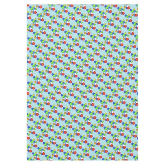 Tischdecken - Farbige Blasen (Vorderseite)