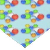 Tischdecken - Farbige Blasen (Schrägansicht)