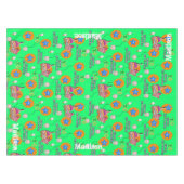 Tischdecken, Happy 10. Geburtstag, #10 Green Tischdecke (Vorderseite (Horizontal))