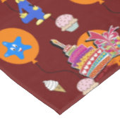 Tischdecken, Happy 4. Geburtstag, #4 Tischdecke (Schrägansicht)