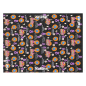 Tischdecken, Happy 8. Geburtstag, #8 Black Tischdecke (Vorderseite (Horizontal))