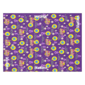 Tischdecken, Happy 8. Geburtstag, #8 Lila Tischdecke (Vorderseite (Horizontal))