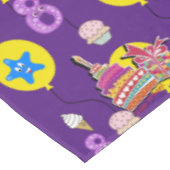 Tischdecken, Happy 8. Geburtstag, #8 Lila Tischdecke (Schrägansicht)