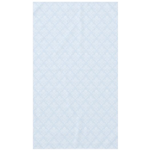 Tischdecken - Icy Blue Damask (Vorderseite)