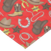 Tischdecken im Stil eines Westerns (Schrägansicht)